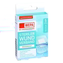 Wepa Wundverband wasserdicht 7,2x5 cm steril