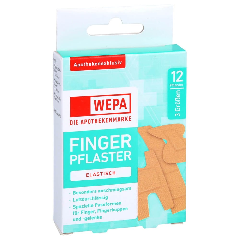 Wepa Fingerpflaster Mix 3 Größenn
