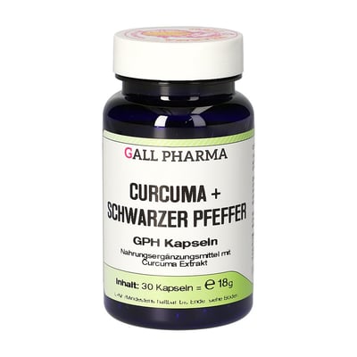 CURCUMA+SCHWARZER Pfeffer GPH Kapseln