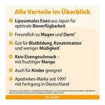 Dr. Jacob's Eisen-Phospholipid Mango Pulver liposomal vegan Produktbild 2