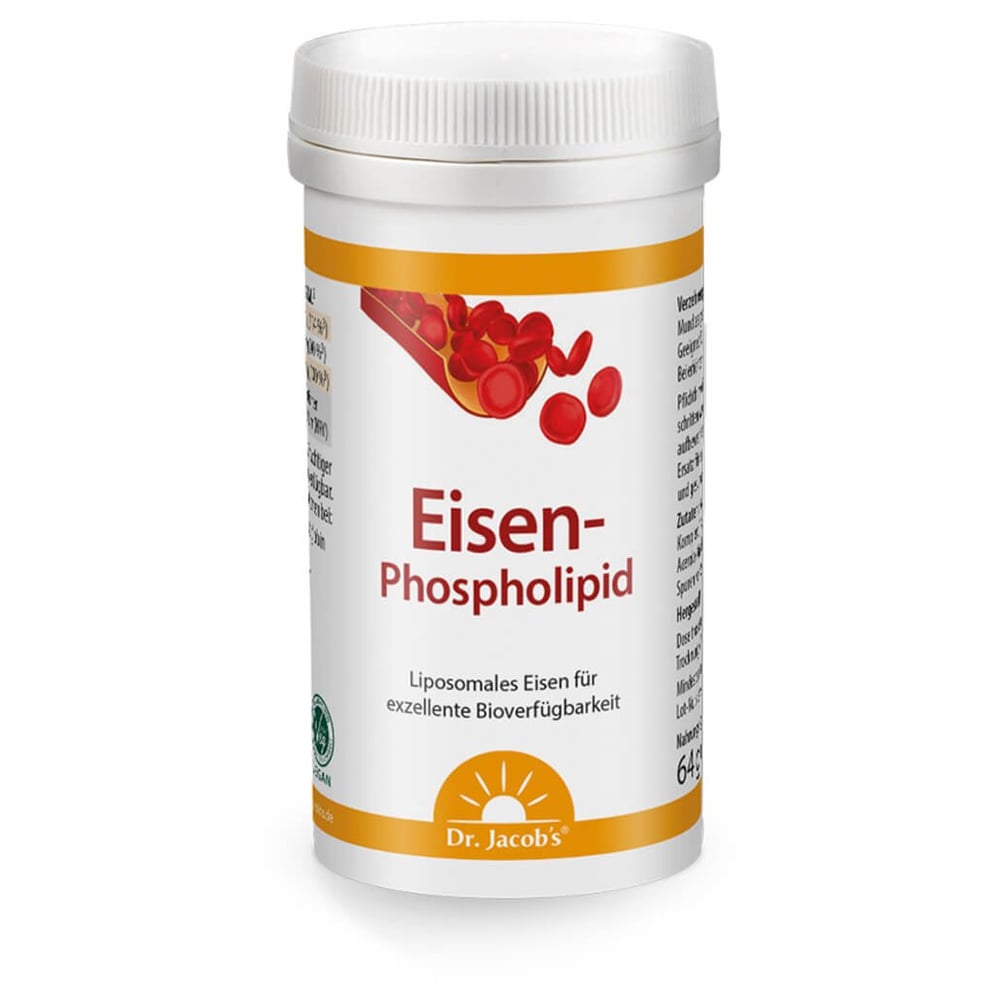 Dr. Jacob's Eisen-Phospholipid Mango Pulver liposomal vegan