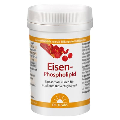 Dr. Jacob's Eisen-Phospholipid Mango Pulver liposomal vegan Produktbild 1