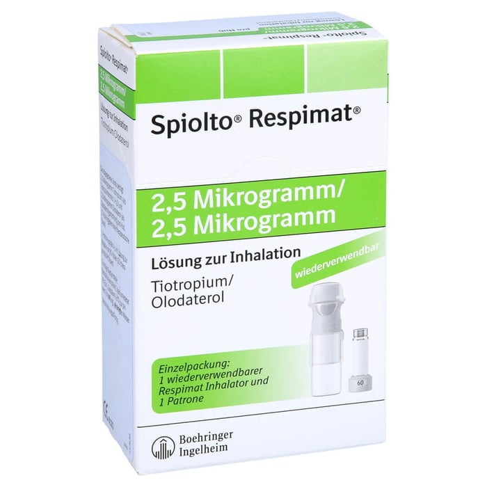 Spiolto Respimat 2.5 ug/2.5 ug Hub wiederverwendb.