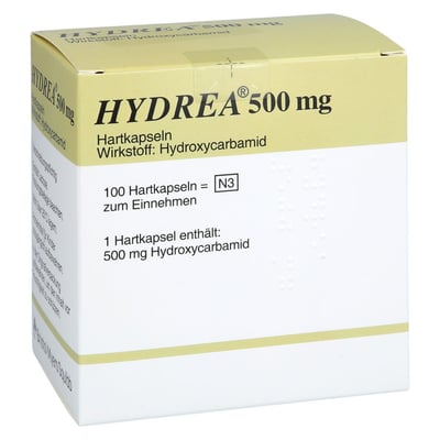 Hydrea 500 mg Produktbild 1
