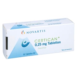 Certican 0,25 mg