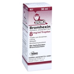 Bromhexin Hermes Arzneimittel 8 mg/ml