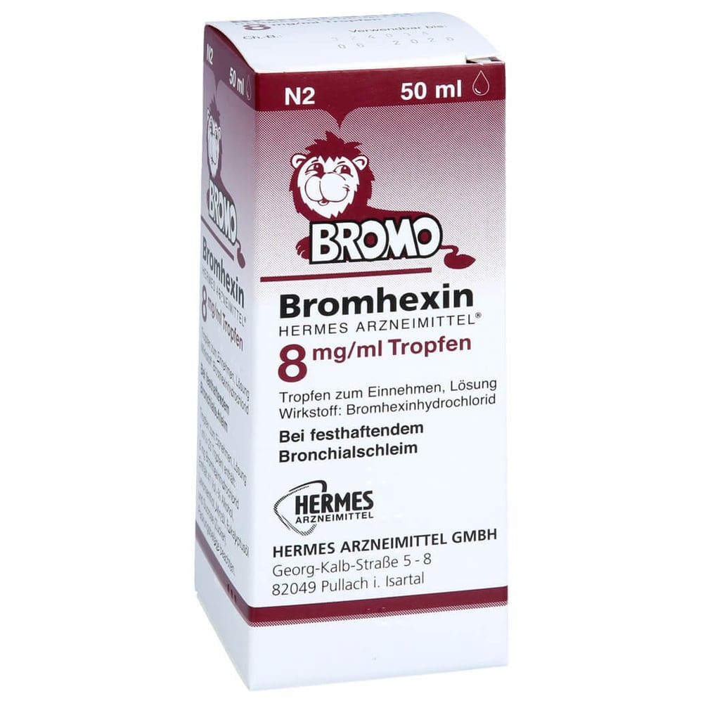 Bromhexin Hermes Arzneimittel 8 mg/ml