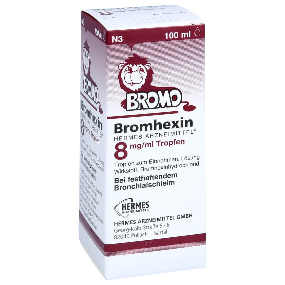 Bromhexin Hermes Arzneimittel 8 mg/ml