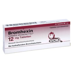 Bromhexin Hermes Arzneimittel 12 mg