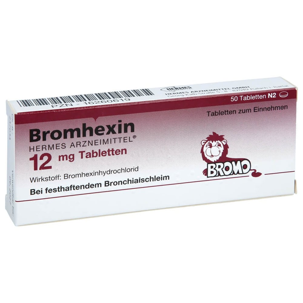 Bromhexin Hermes Arzneimittel 12 mg