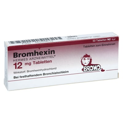 Bromhexin Hermes Arzneimittel 12 mg
