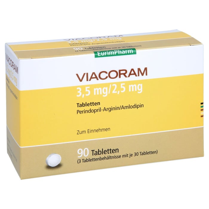 VIACORAM 3,5 mg/2,5 mg Tabletten
