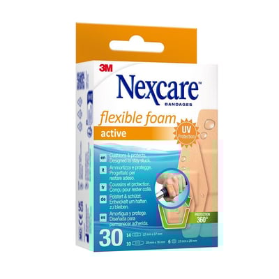 Nexcare flexible foam active strips