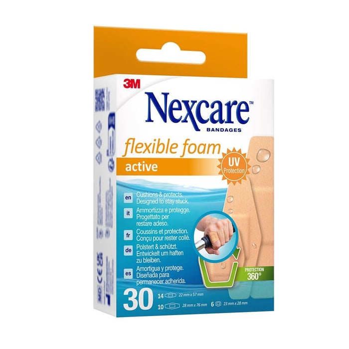 Nexcare flexible foam active strips