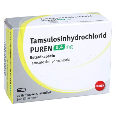 Tamsulosinhydrochlorid PUREN 0,4 mg