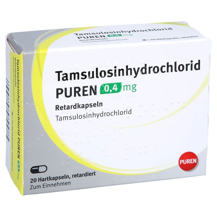 Tamsulosinhydrochlorid PUREN 0,4mg