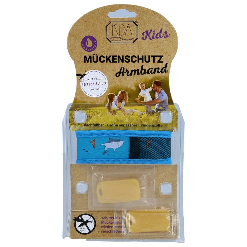 Mückenschutz Armband Kinder -Hai-