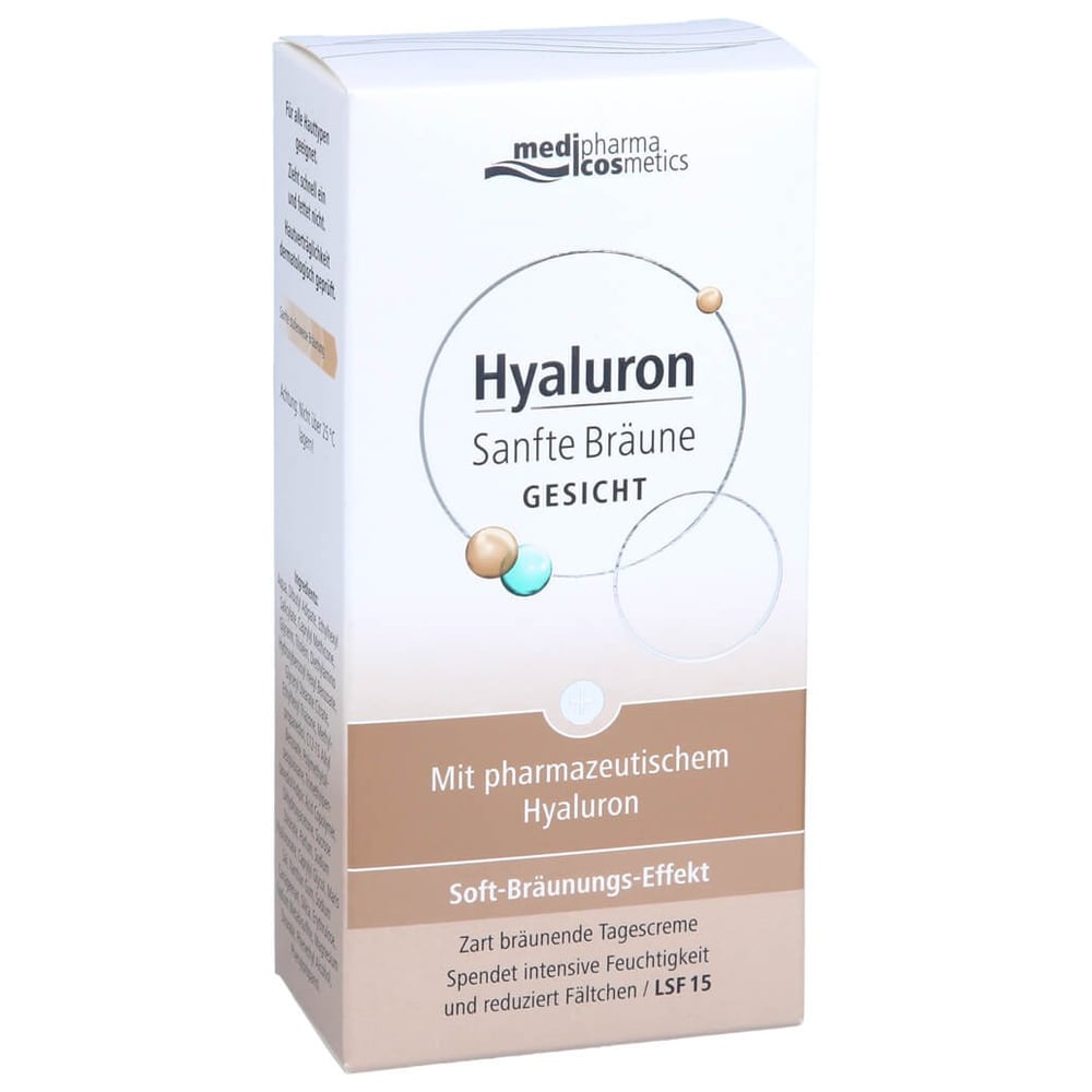 Hyaluron Sanfte Bräune Gesichtspflege