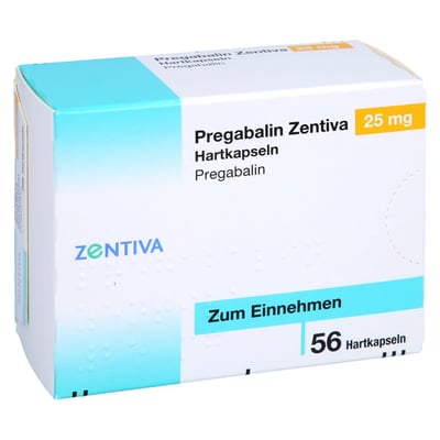 Pregabalin Zentiva 25 mg