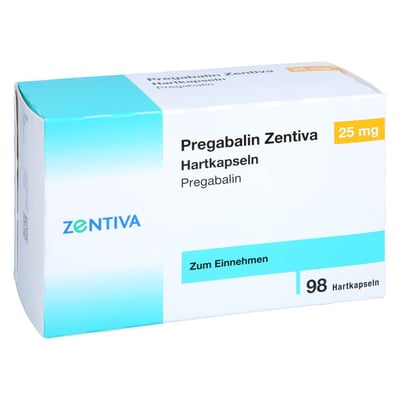 Pregabalin Zentiva 25 mg