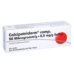 Calcipotriderm comp. 50 Mikrogramm/g + 0,5 mg/g