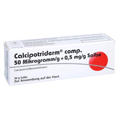 Calcipotriderm comp. 50 Mikrogramm/g + 0,5 mg/g