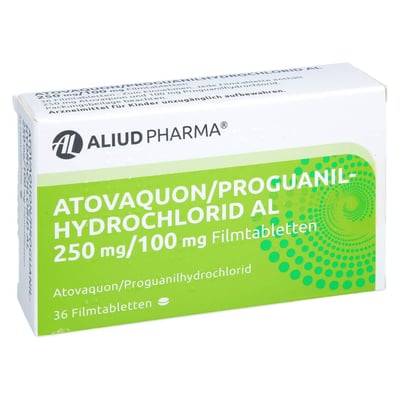 Atovaquon/Proguanilhydrochlorid AL 250 mg/100 mg