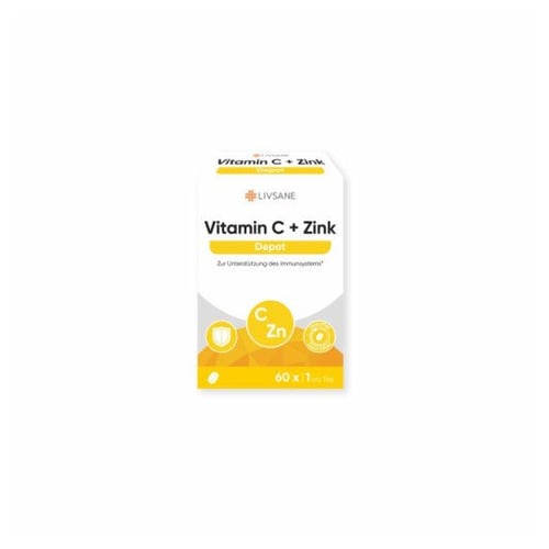 Livsane Vit C+zink Depot