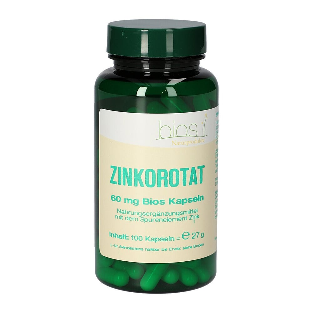 Zinkorotat 60mg Bios Kap