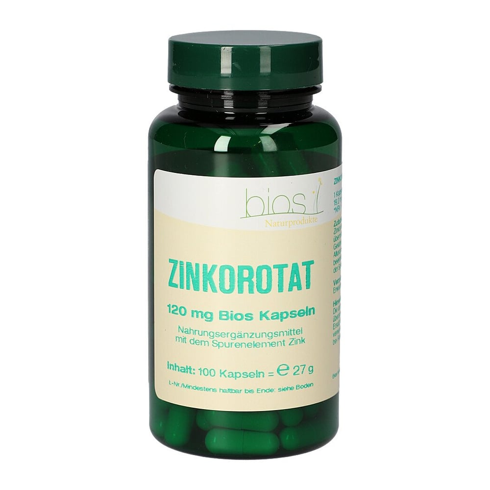 Zinkorotat 120mg Bios Kap