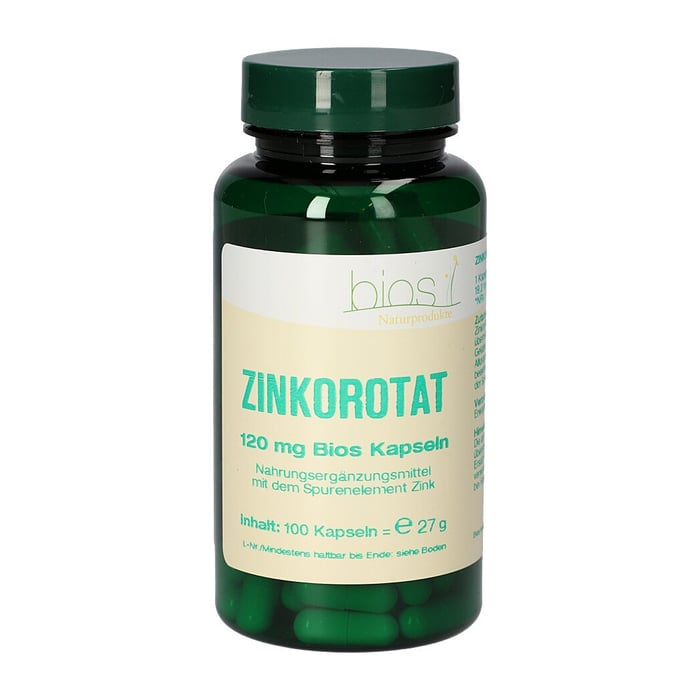 Zinkorotat 120mg Bios Kap