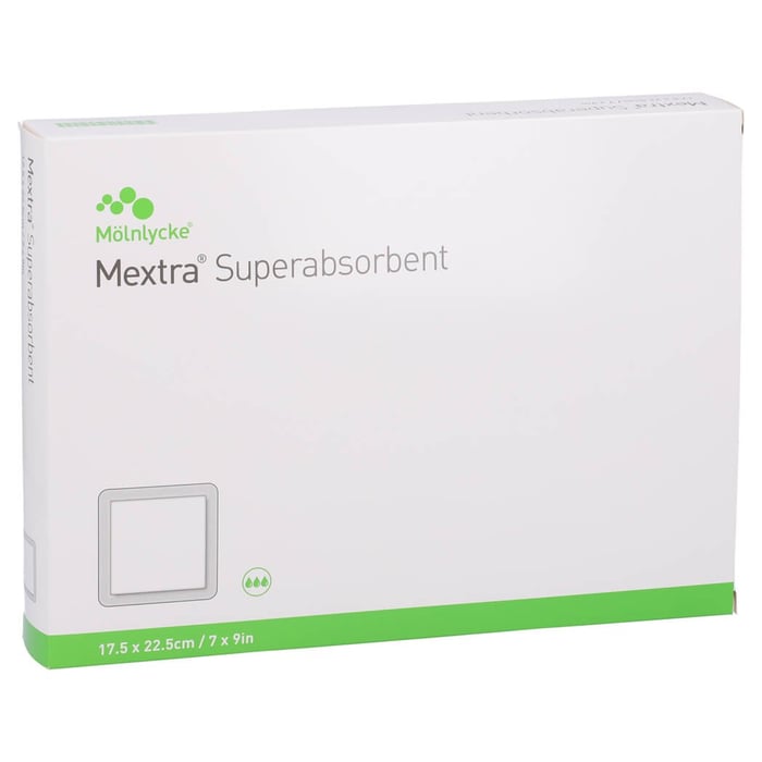 Mextra Superabsorbent Verband 17.5x22.5 cm