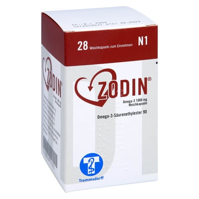 Zodin Omega-3 1000 mg Weichkapseln