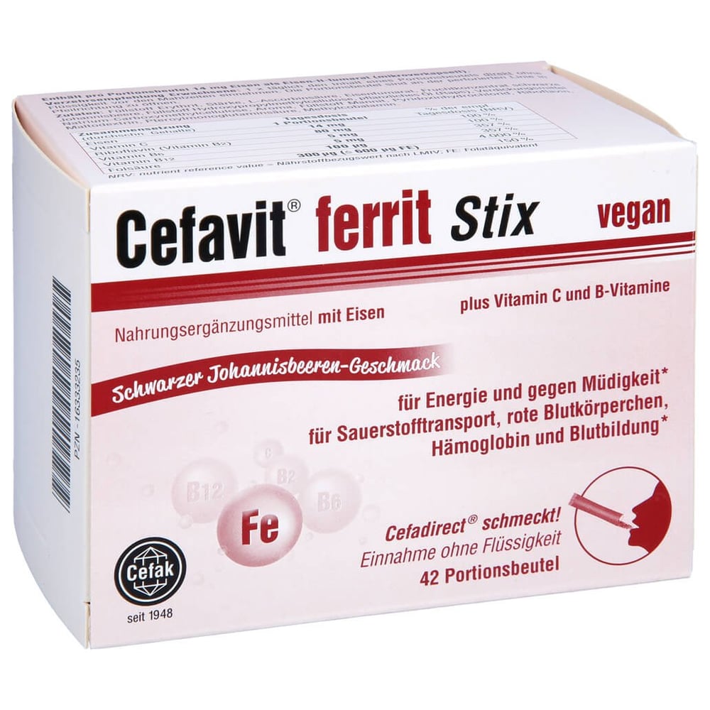 Cefavit ferrit Stix