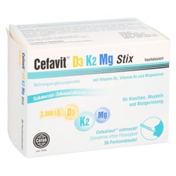 Cefavit D3 K2 Mg 2.000 I.E. Stix
