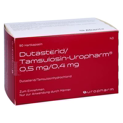 Dutasterid/Tamsulosin-Uropharm 0,5 mg/0,4 mg Hartkapseln