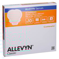 Allevyn Sacrum groß 22x22 cm Wundverband haftend