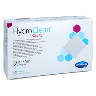Hydroclean cavity Kompressen 7,5x7,5 cm steril