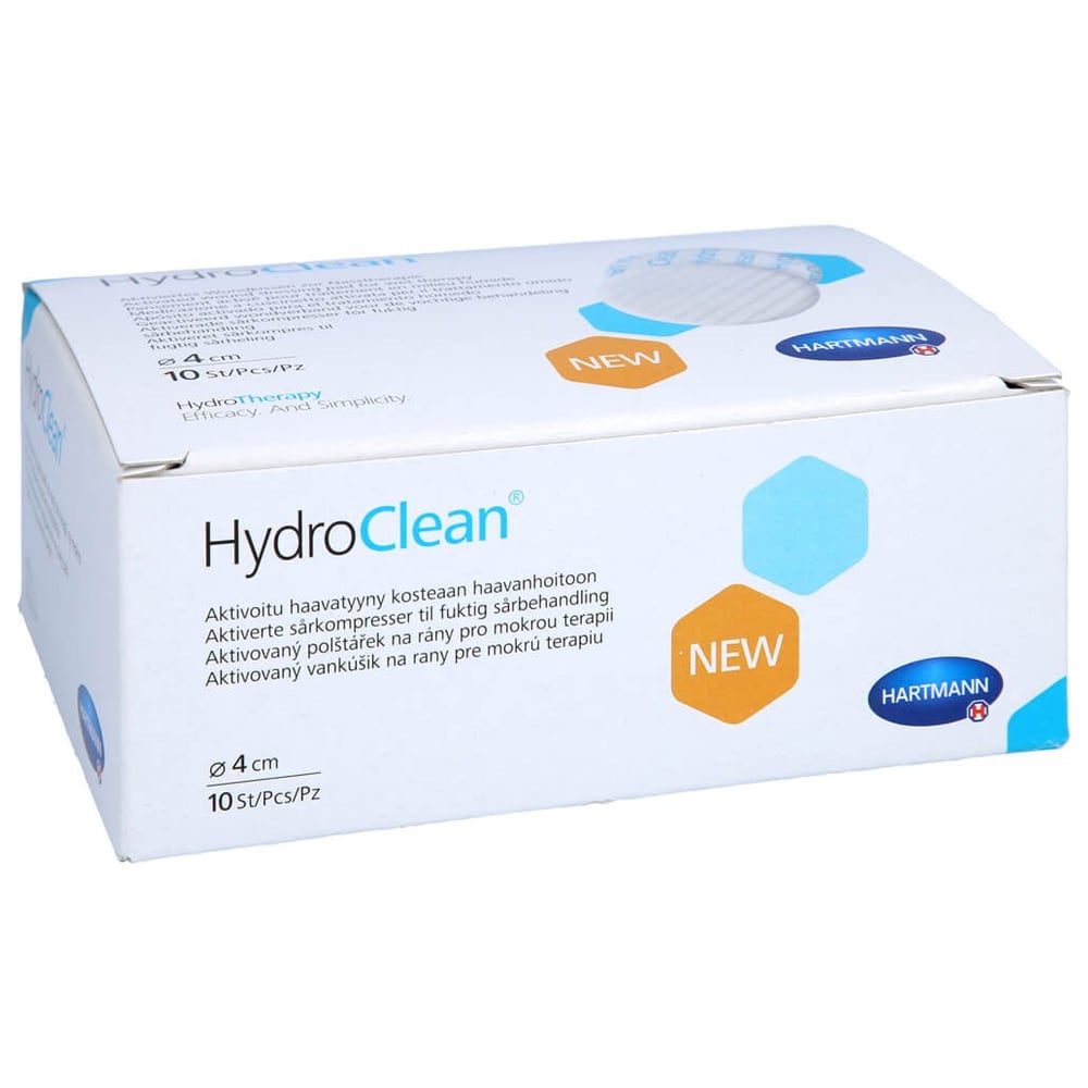 Hydroclean Kompressen 4 cm rund steril
