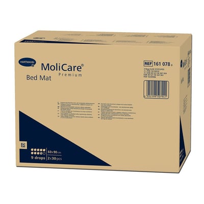 Molicare Premium Bed Mat 9 Tropfen 60x90 cm