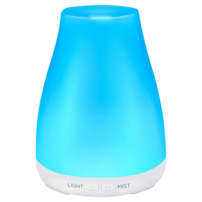 Aroma Diffuser für Ätherische Öle LED Weiß 150 ml
