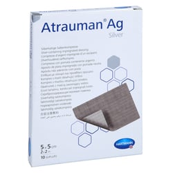 Atrauman Ag 5x5 cm Steril ACA Müller/ADAG Pharma