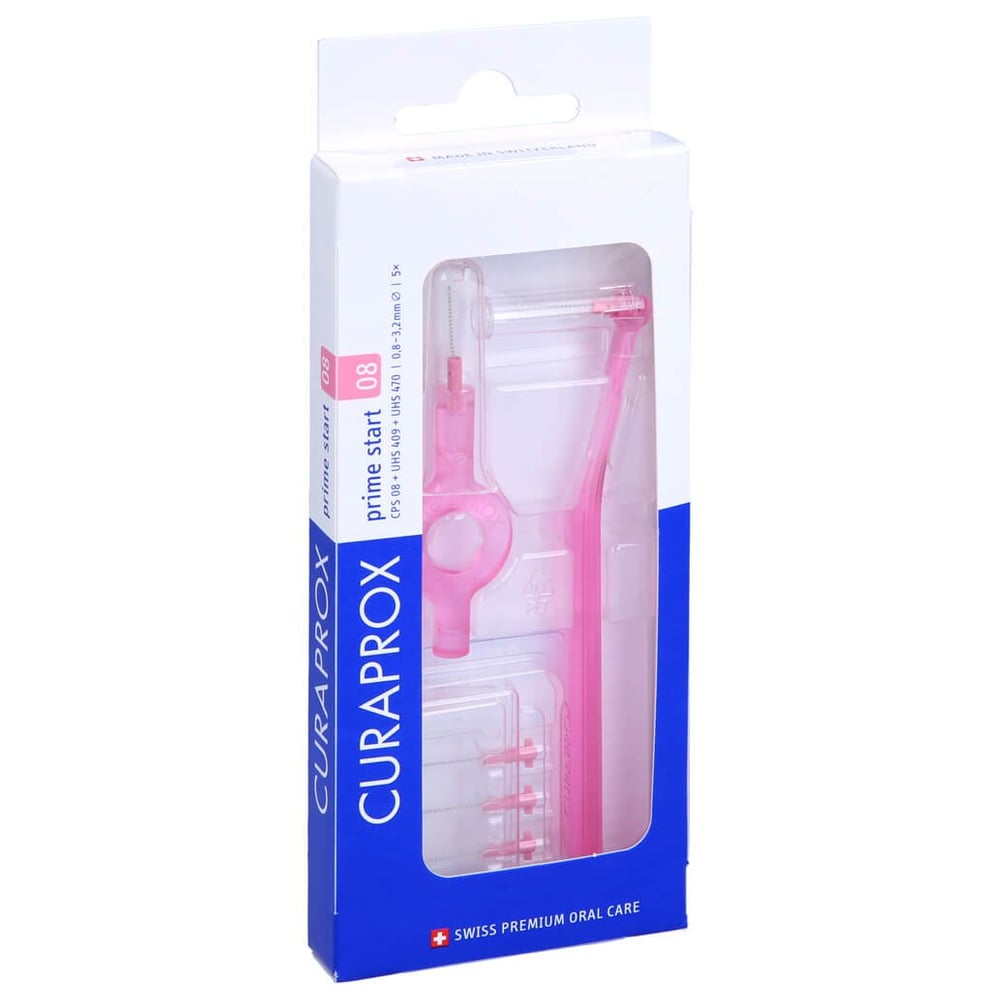Curaprox Interdental Set Cps 08 mm pink 5+2 St