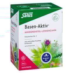 Basen-Aktiv Tee Nr. 2 Mariend.-Löwenzahn bio Salus