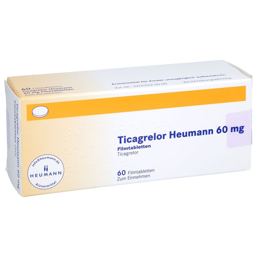 Ticagrelor Heumann 60 mg