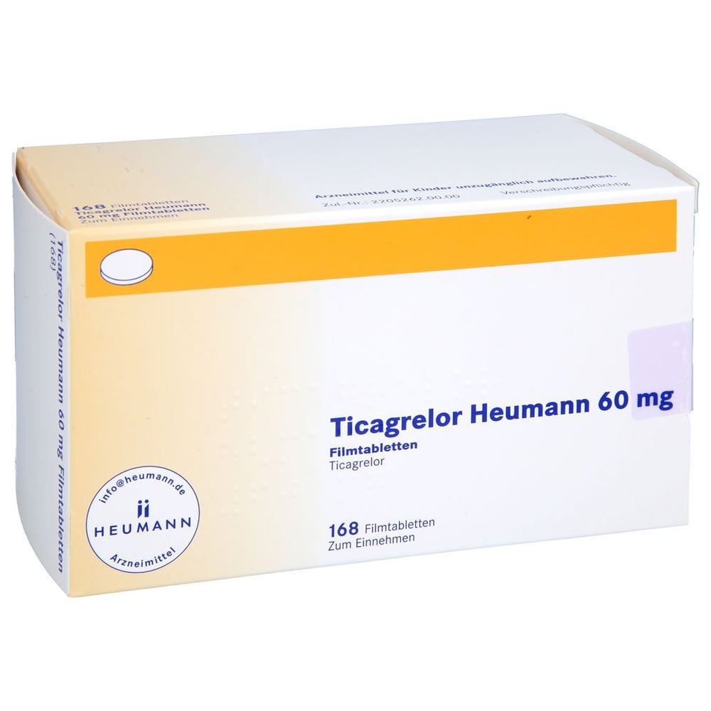 Ticagrelor Heumann 60 mg