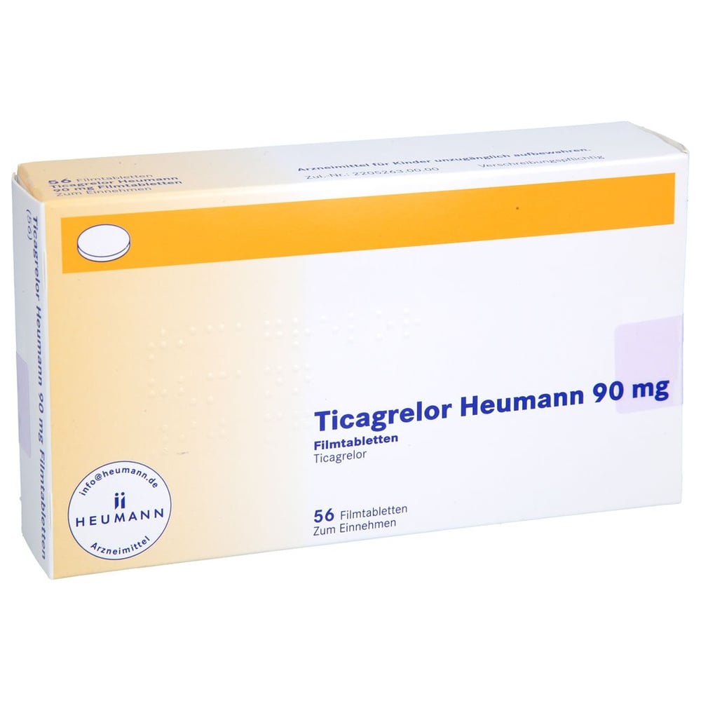 Ticagrelor Heumann 90 mg