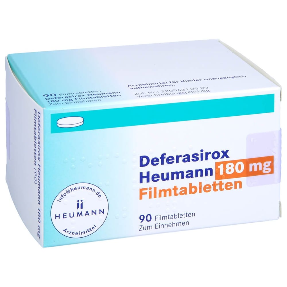Deferasirox Heumann 180 mg Filmtabletten