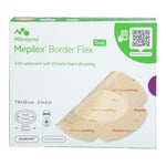 Mepilex Border Flex Schaumverb.haft.7,8x10 cm oval