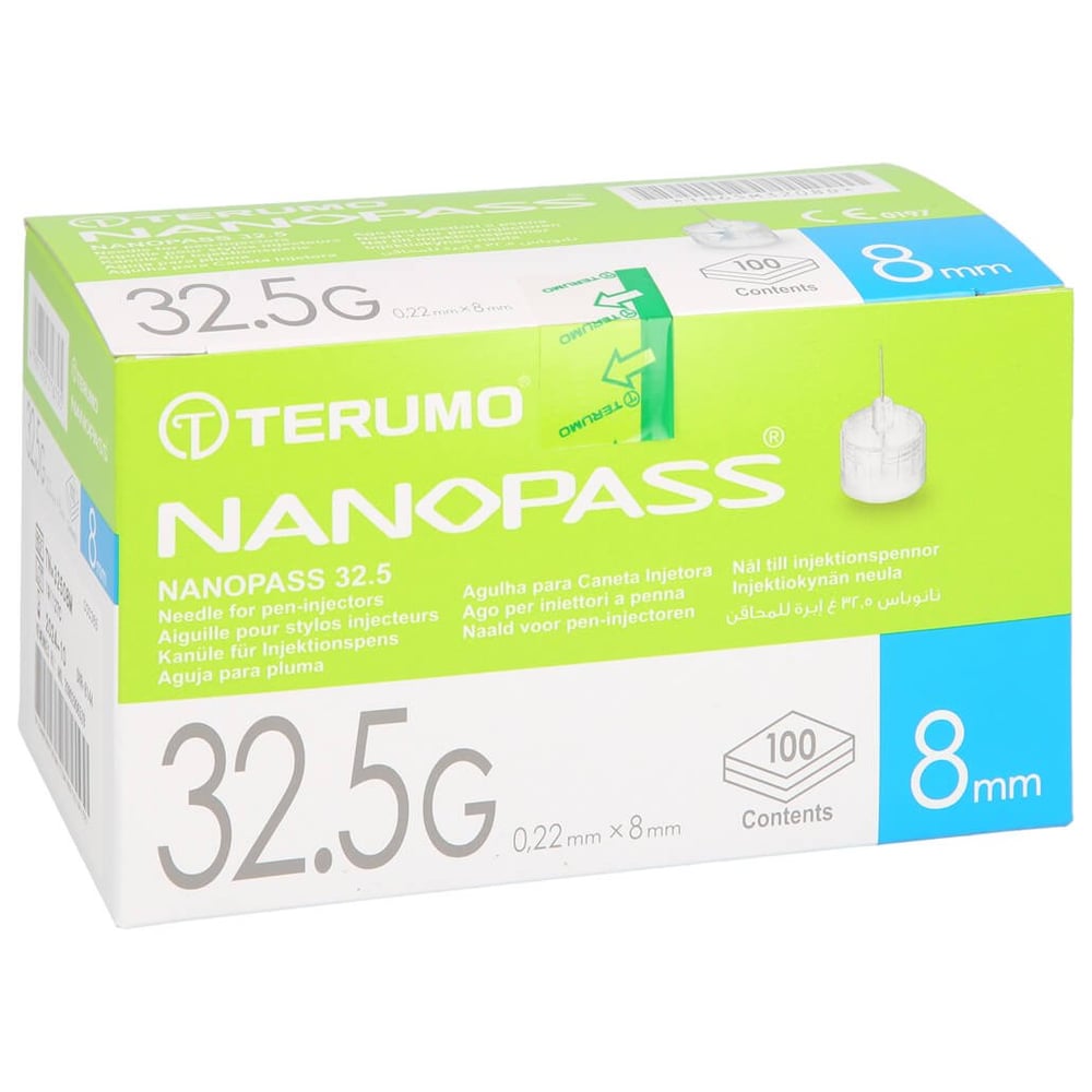 Terumo Nanop32.5 Pen0.22x8
